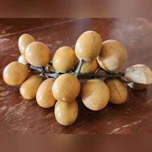 I Posted It As Green Grapes, but I was wrong. There Olives